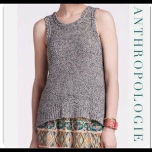ANTHROPOLOGIE Sparrow Knit Tank Size XS Great for Fall
